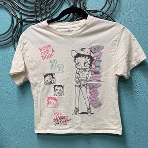 Betty Boop Cream and Pink T-Shirt